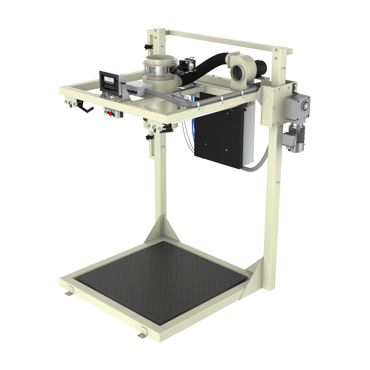 ESS-BP-2 ENSACADORA PARA SUPER SACO, BÁSCULA ELECTRÓNICA DE PLATAFORMA - imagen 1